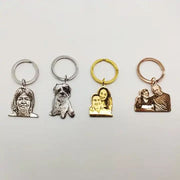 Picture Keychain Personalize it with Your Picture-Picture Keychain-Sairahaz Jewelers
