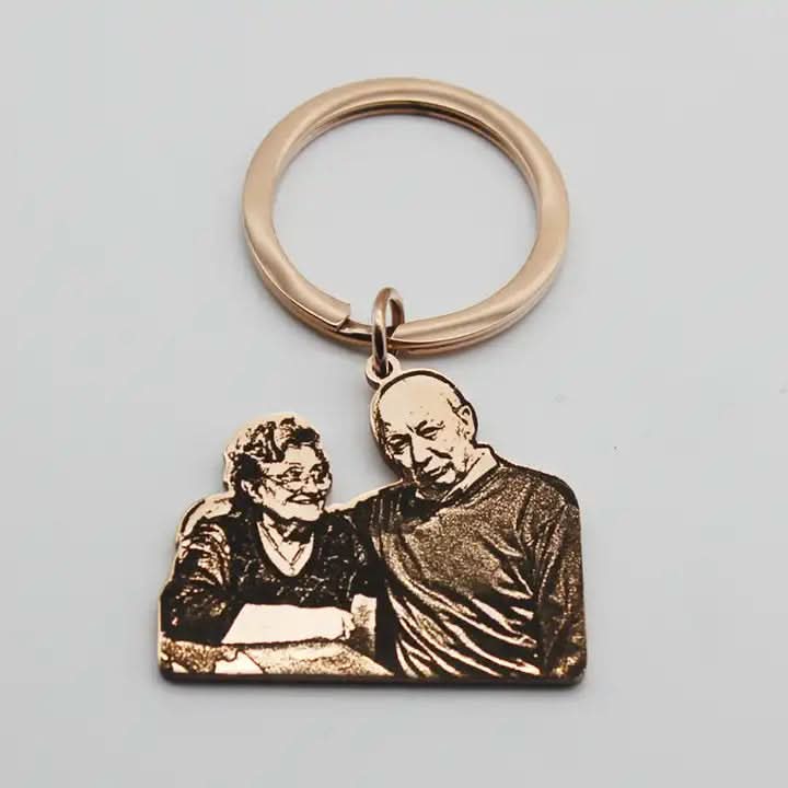 Picture Keychain Personalize it with Your Picture-Picture Keychain-Sairahaz Jewelers