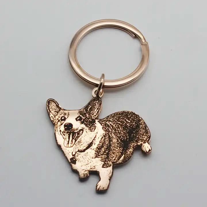 Picture Keychain Personalize it with Your Picture-Picture Keychain-Sairahaz Jewelers