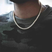 4mm Crystal Rhinestone Cuban Chain-Cubin Chains-Sairahaz Jewelers