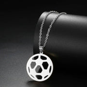 Volleyball Necklace for Women Men Boy Child Soccer Basketball Rugby Baseball Personalized Custom Name Stainless Steel Jewelry-Custom Name Necklace-Sairahaz Jewelers