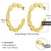 Leaf Earrings Hoops Large, Leaf Patterned Hoop Earrings, Big Leaf Patterned Hoop Earrings