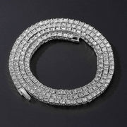 4mm Crystal Rhinestone Cuban Chain-Cubin Chains-Sairahaz Jewelers