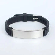 Silicone Name Bracelets for - Custom Name or Logo-Custom Name Bracelet-Sairahaz Jewelers