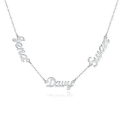 Multi Names Necklace Woman-Custom Name Necklace-Sairahaz Jewelers