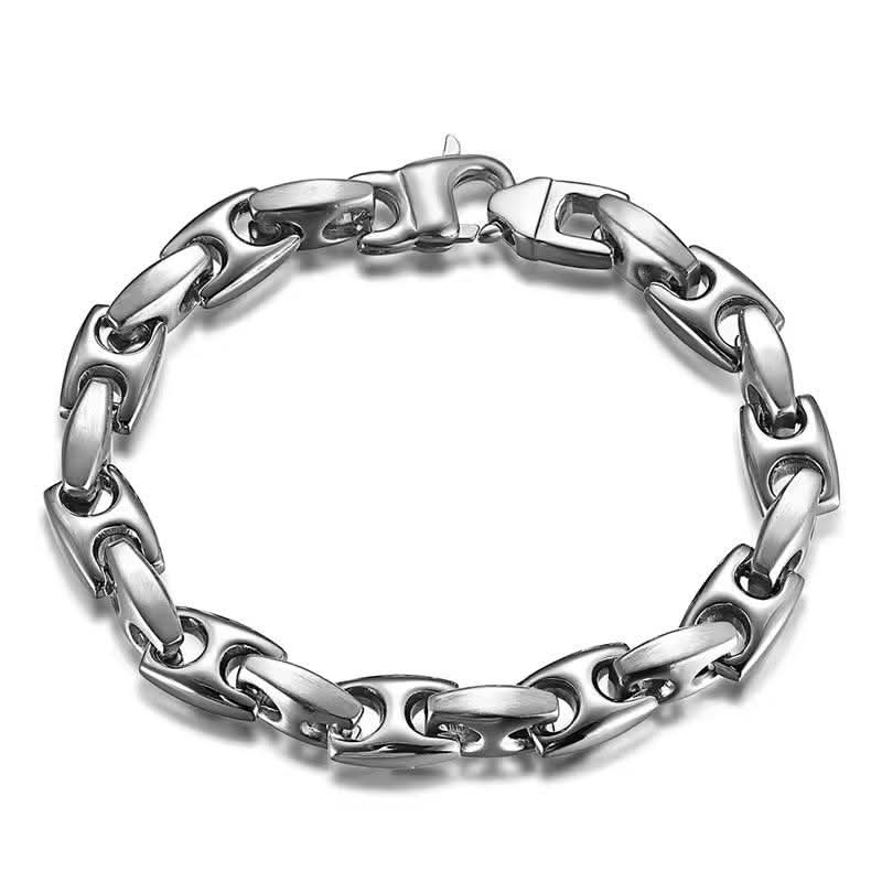Heavy Biker Tungsten Carbide Bracelet-Bracelet-Sairahaz Jewelers