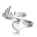 Custom Two Name Ring-Rings-Sairahaz Jewelers