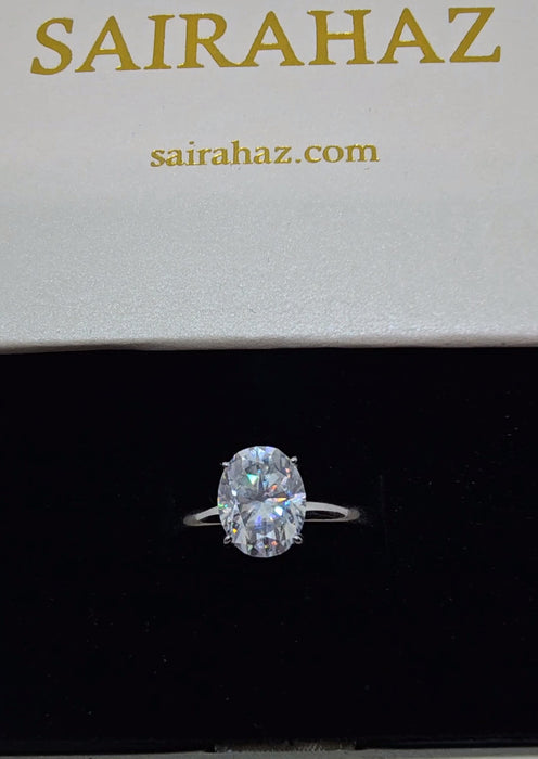 2 Carat Oval Engagement Wedding Ring