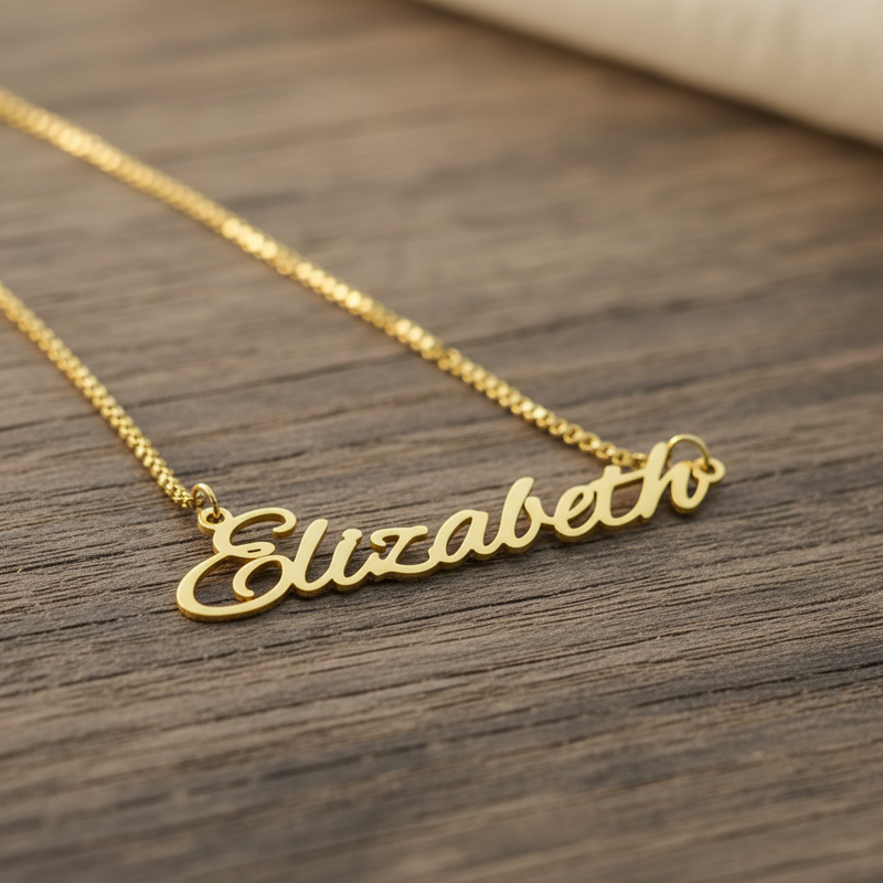 Elizabeth Custom Name Necklace