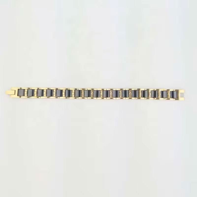 Two Tone Wave Magnatic Tungsten Bracelet-Bracelet-Sairahaz Jewelers