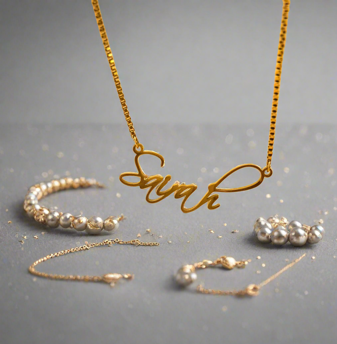 Minimalist Name Necklace - Personalized Necklace - Custom name Necklace - Gift for her