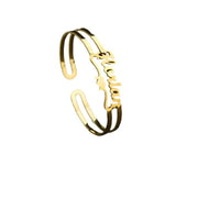Personalized Infinity Name Bracelet-Custom Name Bracelet-Sairahaz Jewelers