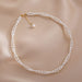 Freshwater Pearl Double Necklace Choker for Timeless Beauty - Gift for her - Gift for wedding