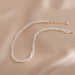 Freshwater Pearl Double Necklace Choker for Timeless Beauty - Gift for her - Gift for wedding