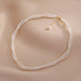 Freshwater Pearl Double Necklace Choker for Timeless Beauty - Gift for her - Gift for wedding