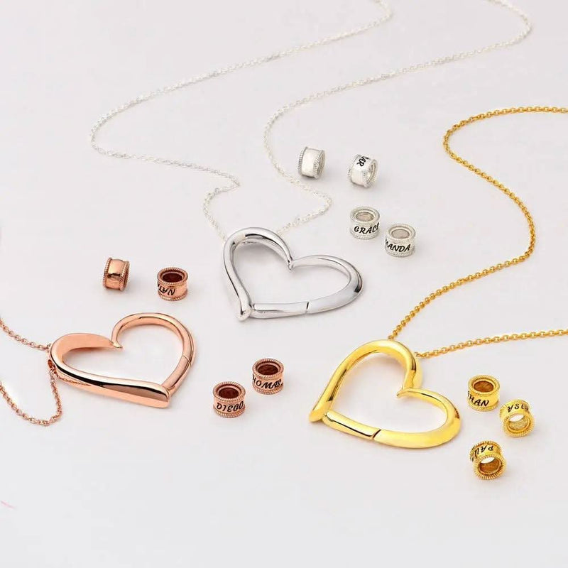 Custom Delina Name Necklace in 18K Gold Vermeil-Custom Necklace-Sairahaz Jewelers