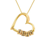 Custom Delina Name Necklace in 18K Gold Vermeil-Custom Necklace-Sairahaz Jewelers