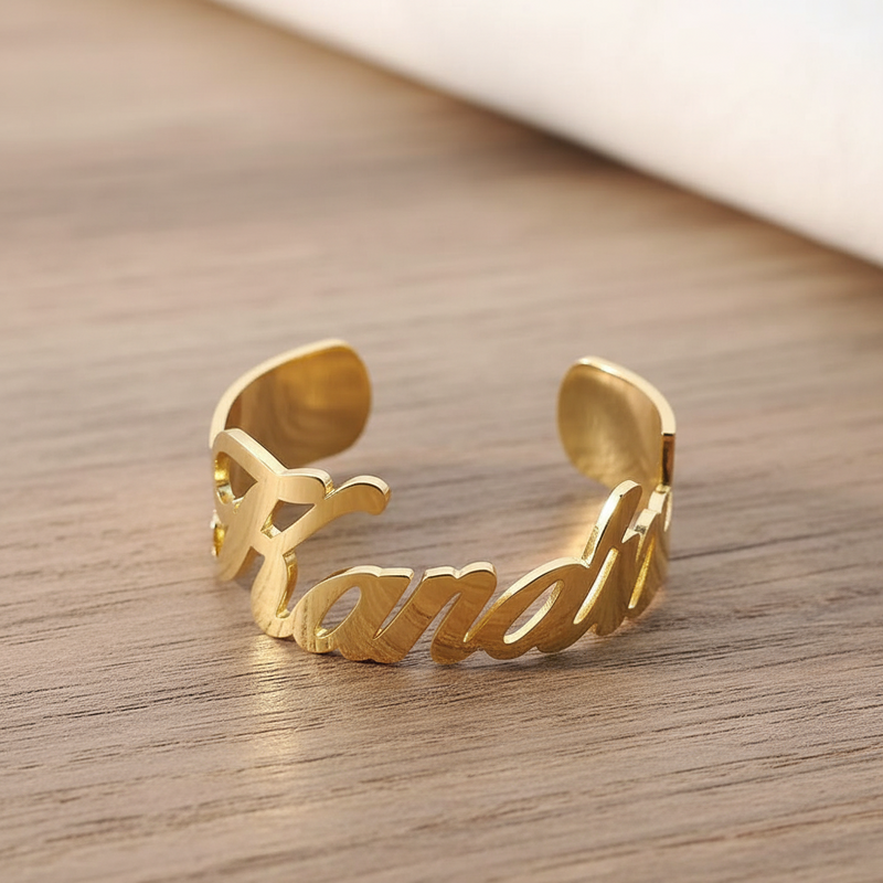 Bold Custom Name Bangle