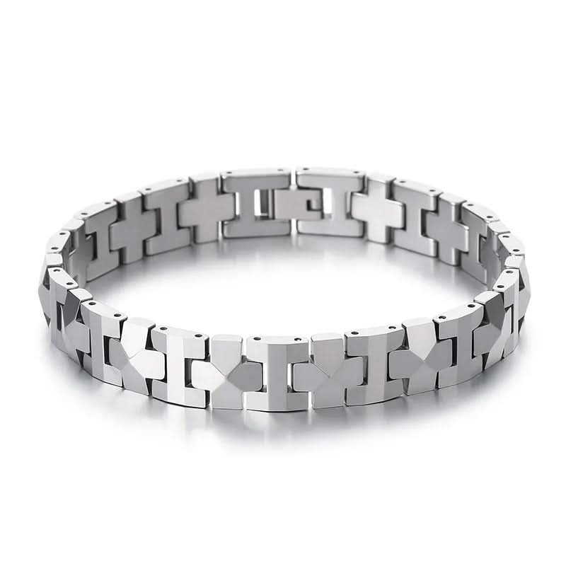 Crosss 3D Tungsten Carbide Bracelet