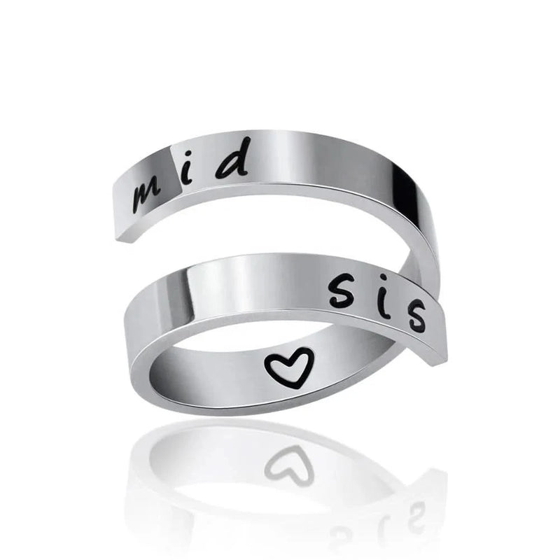 Warp Graduation Gift Name Ring