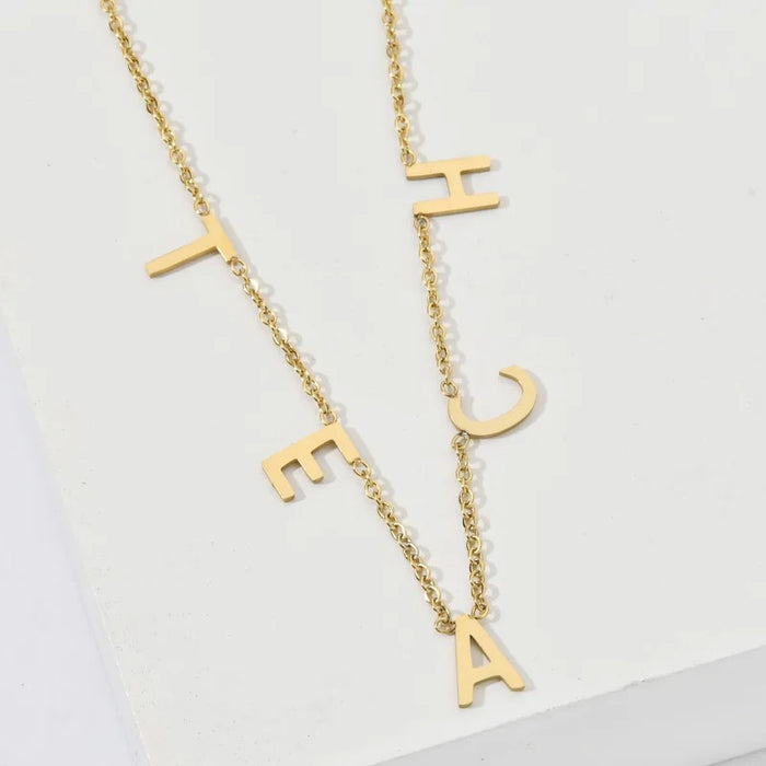 Personalized Name Necklace Presents for Teachers