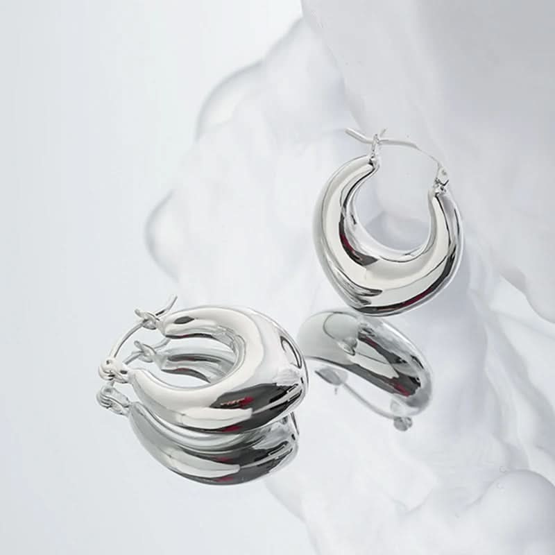 Sterling Silver Heart Earrings