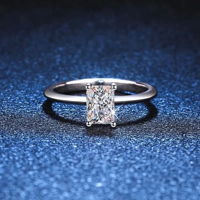Radiant Cut Solitaire Ring