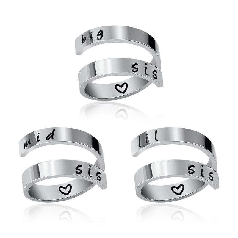 Warp Graduation Gift Name Ring