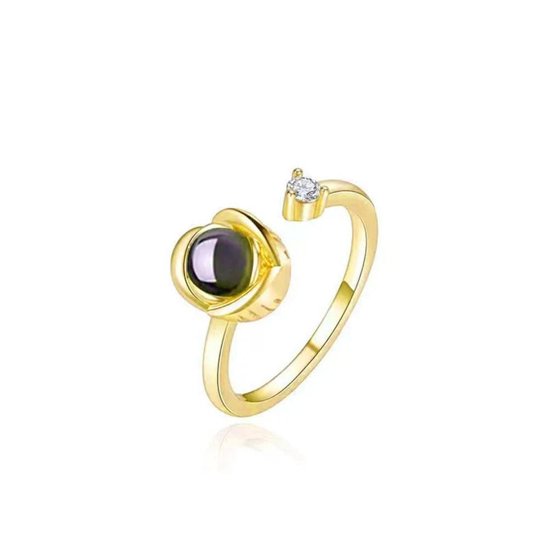 Love You Written 100 Languages Projection Ring