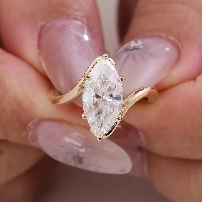 3 Carat Marquise Diamond Ring