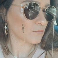 Personalized Eyeglasses Name Strap Chain - view 1