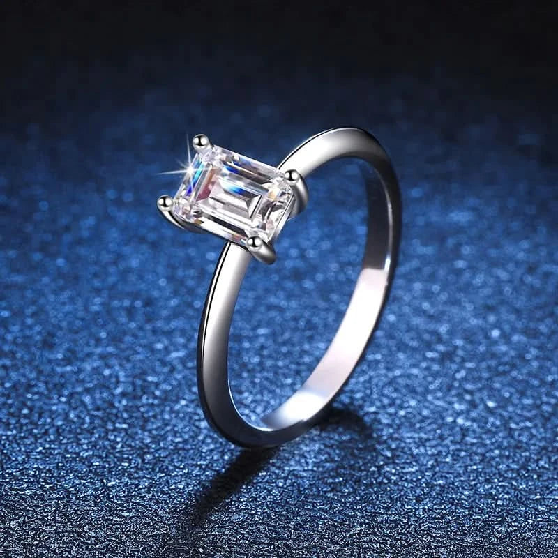 Radiant Cut Solitaire Ring