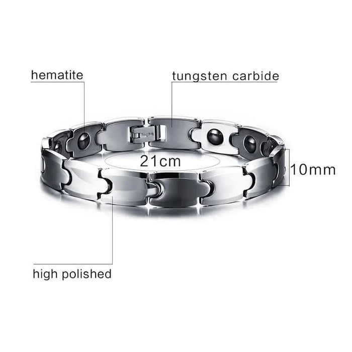 High Polished Tungsten Carbide Bracelet