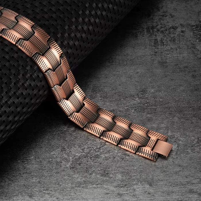 Vinterly Arrow Chain Copper Magnetic Bracelet