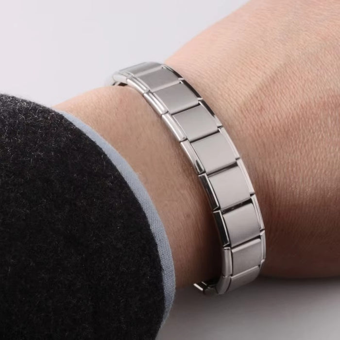 Stainless Steel Magnetic Therapy Bracelet