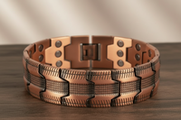 Magnetic Bracelet for Men – Premium Copper Bracelet Adjustable Fit - view 1