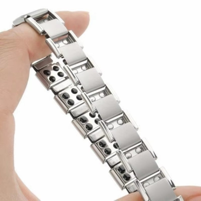 Stainless Steel Magnetic Therapy Bracelet