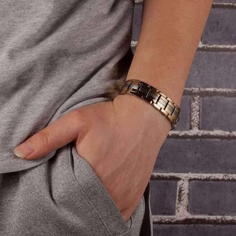 Titanium Magnetic Energy Bracelet for Men