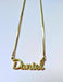 Bold Style Name Necklace-Custom Name Necklace-Sairahaz Jewelers