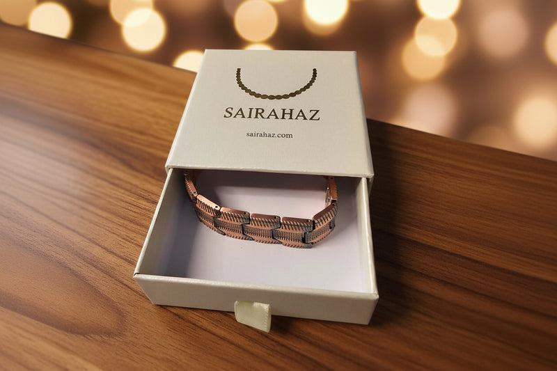 Magnetic Bracelet for Men – Premium Copper Bracelet Adjustable Fit