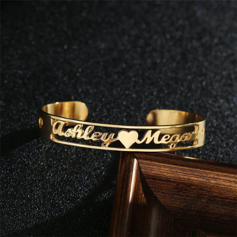 Couple Name Bracelet – Personalized for Two