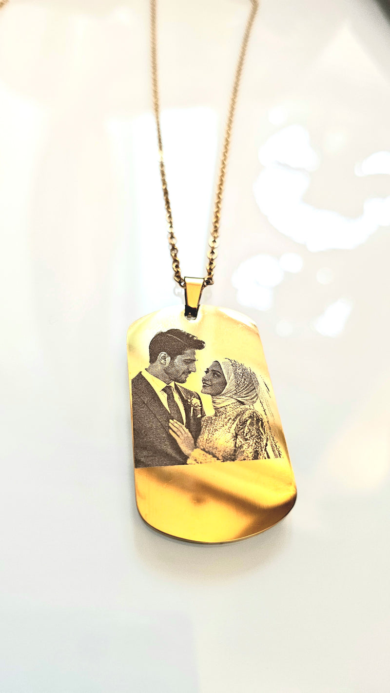 Collar con foto personalizado