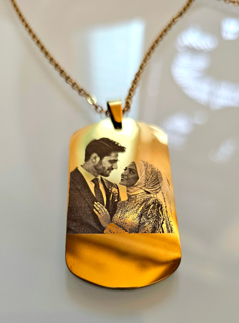 Collar con foto personalizado